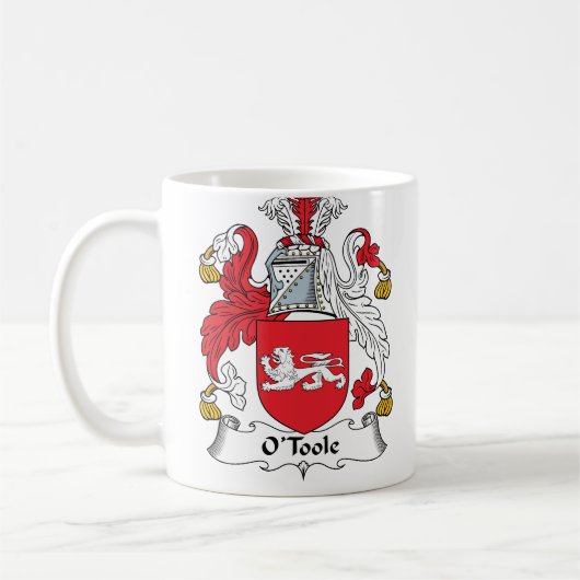 O'Toole Family Crest Koffiemok (Links)