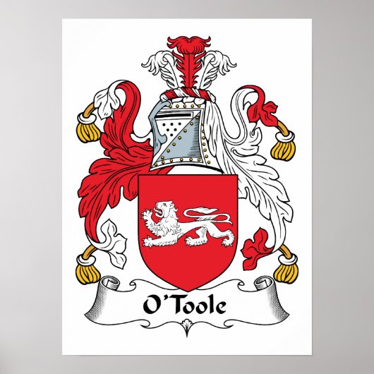 O'Toole Family Crest Poster (Voorkant)