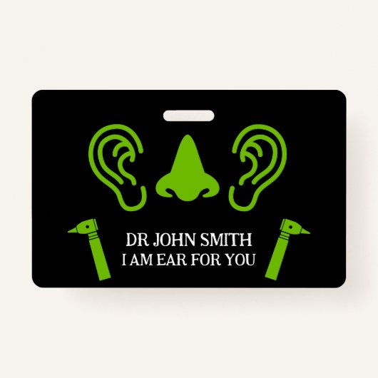 Otorhinolaryngoloog Badge (Voorkant)