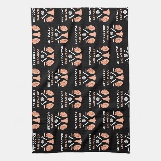 Otorhinolaryngoloog Theedoek (Verticaal)