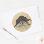 Otoroshi-  Japans Yokai Ronde Sticker (Envelop)