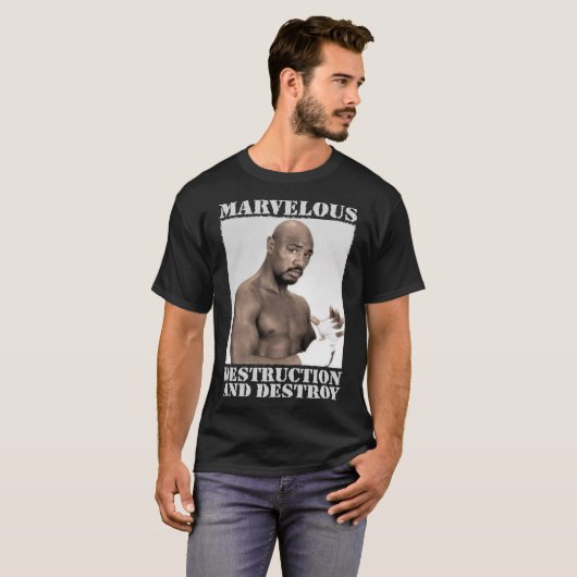 OTOT KAWAT MARVIN HAGLER Essential      T-shirt (Voorkant volledig)