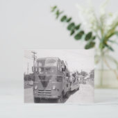 OTR-autowrakken briefkaart 1951 Vroege capaciteit  (Staand voorkant)