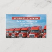 OTR Red Truckers Visitekaartje (Voorkant)