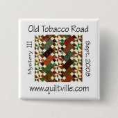 OTR-toets Vierkante Button 5,1 Cm (Voorkant)