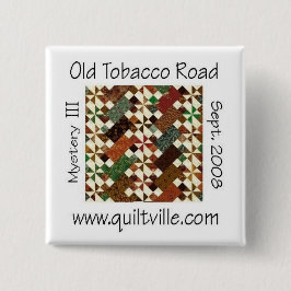 OTR-toets Vierkante Button 5,1 Cm