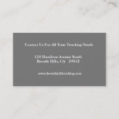 OTR Truckers Visitekaartje (Achterkant)