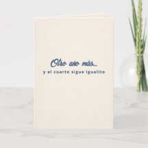 Otro Año y El Cuarto Igualito Verjaardag