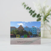 Otrobanda Willemstad Curaçao Briefkaart (Staand voorkant)
