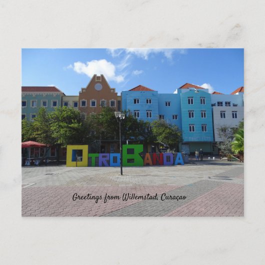 Otrobanda Willemstad Curaçao Briefkaart (Voorkant)
