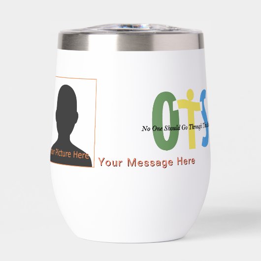 OTS - gepersonaliseerde koffie Mok (Voorkant)