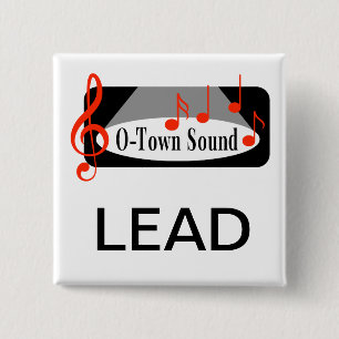 OTS-lood Vierkante Button 5,1 Cm