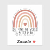 OT's maken de wereld een betere plek, Beroeps Sticker (Vel)