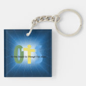 OTS-- Niemand zou dit alleen moeten doormaken Sleutelhanger (Achterkant)