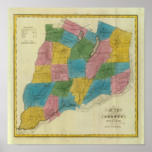 Otsego County Poster (Voorkant)