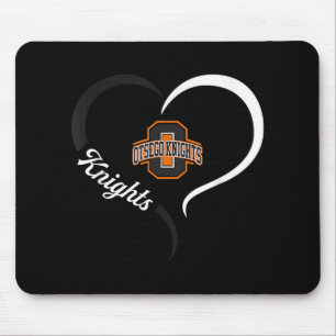 Otsego Knights Logo Half Heart Slogan Hs Muismat