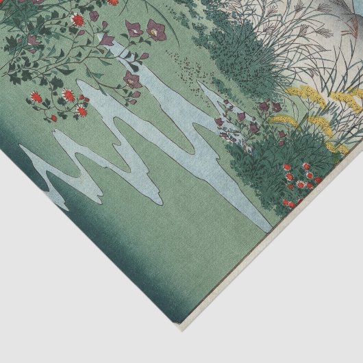 Otsuki-velden in de provincie Kai Tissuepapier (Detail)