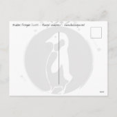 Otsukimi Penguin Feestdagenkaart (Achterkant)