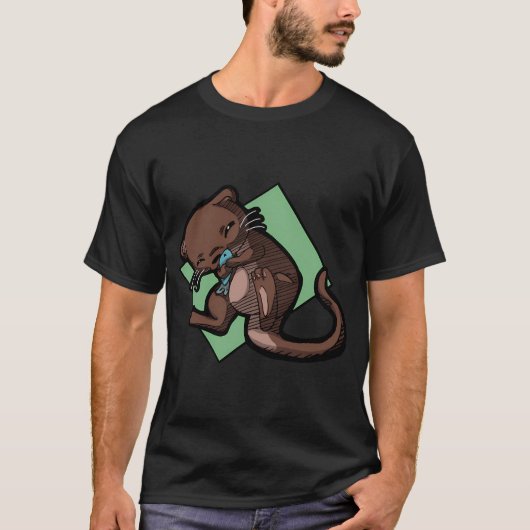Otta houdt van vis t-shirt (Voorkant)