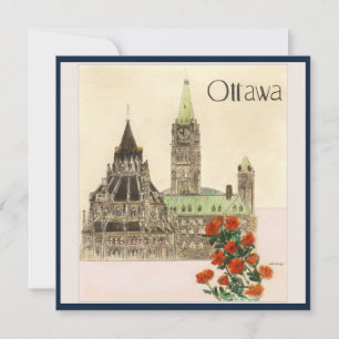 Ottawa afdrukbaar kaart