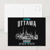 Ottawa Briefkaart (Voorkant / Achterkant)