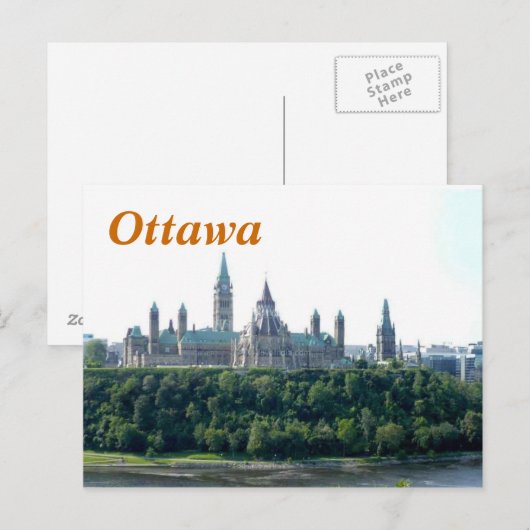 Ottawa briefkaart (Voorkant / Achterkant)