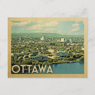 Ottawa Briefkaart Canada Vintage Travel