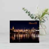 Ottawa-briefkaart, On Folie Feestdagen Briefkaart (Staand Voorkant)