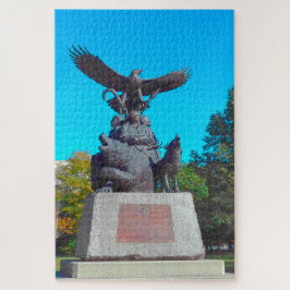 Ottawa Cabadian-herdenkingsmonument Legpuzzel