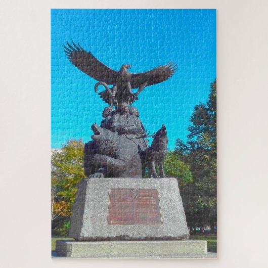 Ottawa Cabadian-herdenkingsmonument Legpuzzel (Verticaal)
