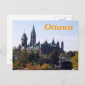 Ottawa Canada briefkaart (Voorkant / Achterkant)