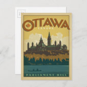 Ottawa, Canada Briefkaart (Voorkant / Achterkant)