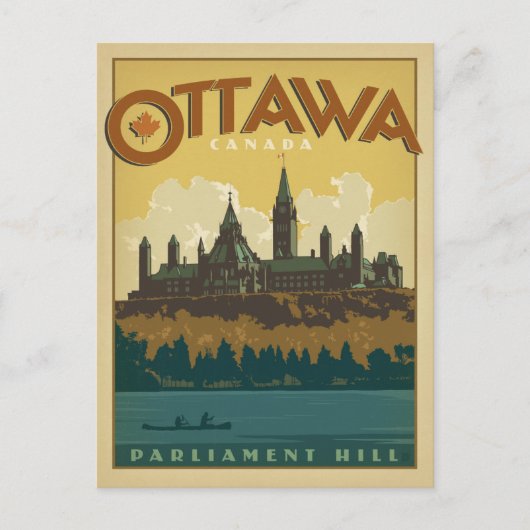 Ottawa, Canada Briefkaart (Voorkant)