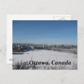 Ottawa Canada Briefkaart (Voorkant / Achterkant)