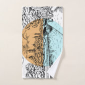 Ottawa Canada Illustratie handdoekset Bad Handdoek (Handdoek)