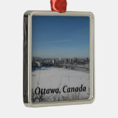Ottawa Canada Metalen Ornament (Rechts)