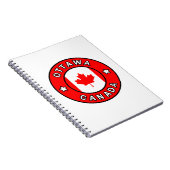 Ottawa Canada Notitieboek (Rechterzijde)