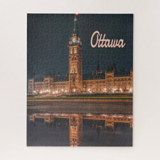 Ottawa Canada Ontario Parliament Hill Legpuzzel (Verticaal)