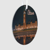 Ottawa Canada Ontario Parliament Hill Ornament (voorkant)