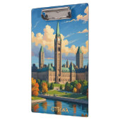 Ottawa Canada Parlementsgebouw, City Skyline Klembord (Links)