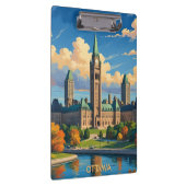 Ottawa Canada Parlementsgebouw, City Skyline Klembord (Rechts)