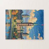Ottawa Canada Parlementsgebouw, City Skyline Legpuzzel (Horizontaal)