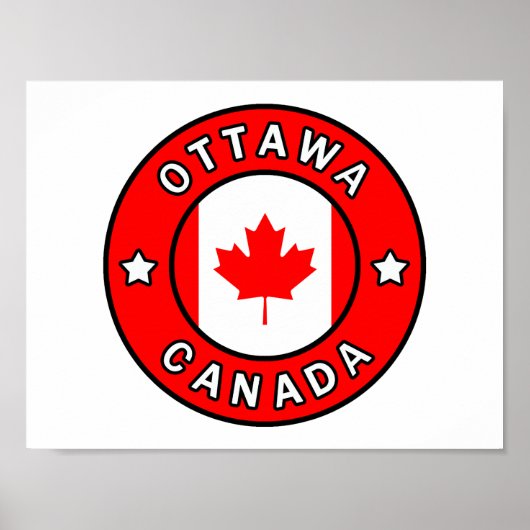 Ottawa Canada Poster (Voorkant)