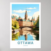Ottawa Canada Reisprint Poster (Voorkant)