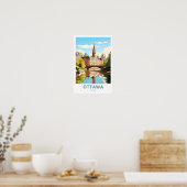 Ottawa Canada Reisprint Poster (Keuken)