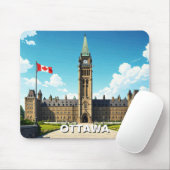 Ottawa Canada Reizen Muismat (Met muis)