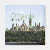 Ottawa Canada Reizen Souvenir Koelkast Magnet (Voorkant)