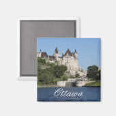 Ottawa, Canada, Rideau Canal Magneet (Voorkant / Achterkant)