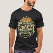 Ottawa Canada Silhouet Reis Vintage