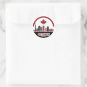 Ottawa Canada silhouet Sticker (Tas)